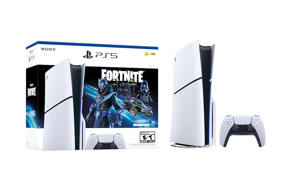 PlayStation PS5 Console - Fortnite Cobalt Star Disc Edition - Blondon Store
