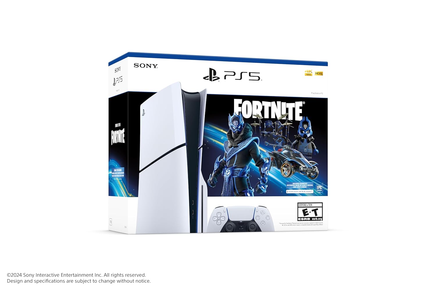 PlayStation PS5 Console - Fortnite Cobalt Star Disc Edition - Blondon Store