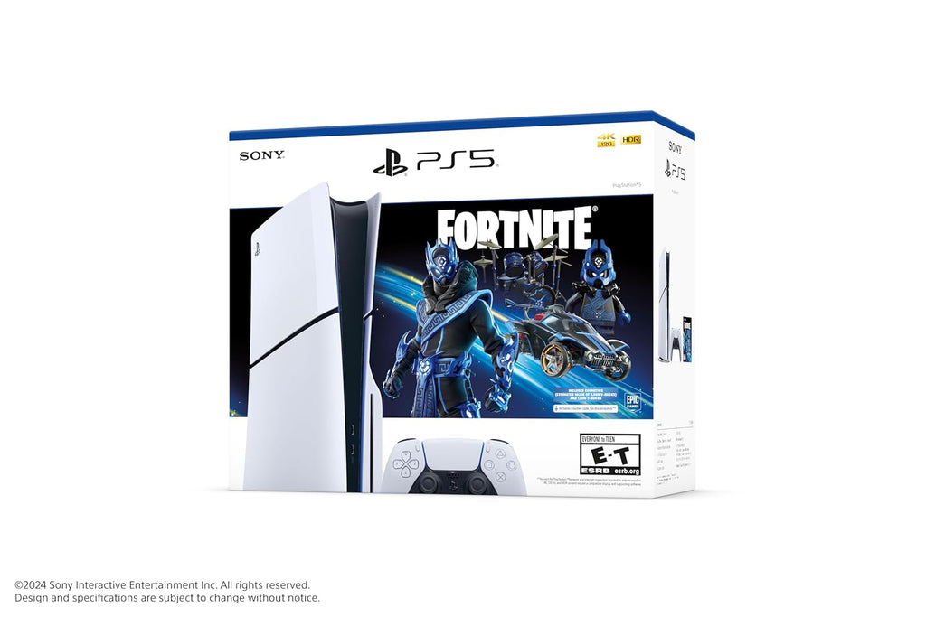 PlayStation PS5 Console - Fortnite Cobalt Star Disc Edition - Blondon Store