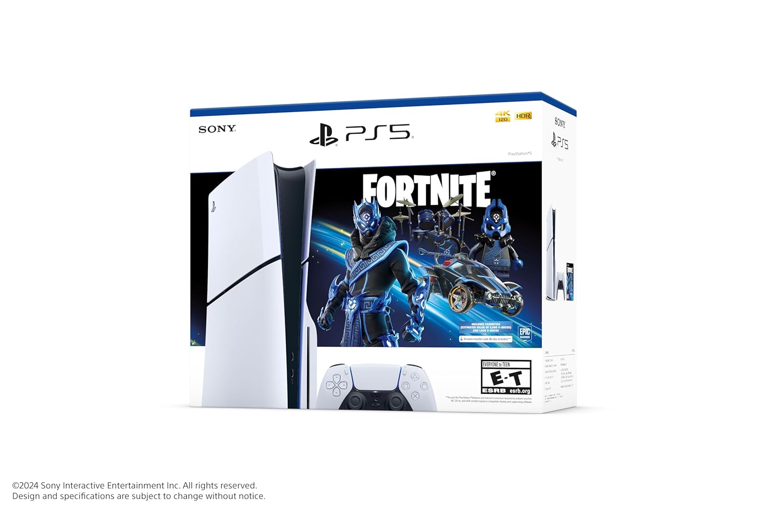 PlayStation PS5 Console - Fortnite Cobalt Star Disc Edition - Blondon Store