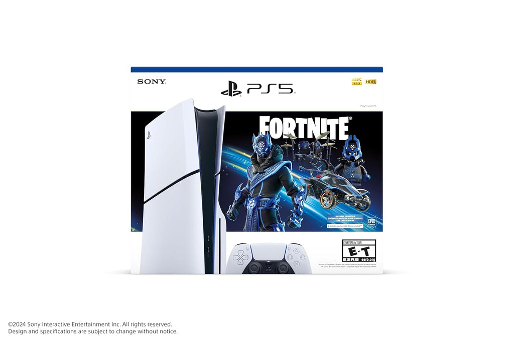 PlayStation PS5 Console - Fortnite Cobalt Star Disc Edition - Blondon Store